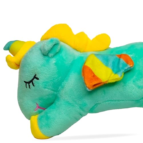 Image of Storescent Soft Toys for Kids - Stuffed Animal Plush Soft Toy for Boys & Girls | Plushie Toy Unicorn Green 30cm
