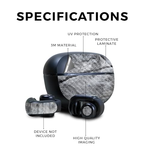 Image of Carbon Fiber Skin Compatible with Bose Ultra Open Earbuds - Dead Wood - Premium 3M Vinyl Protective Wrap Decal Cover - Easy to Apply | Crafted in The USA by MightySkins