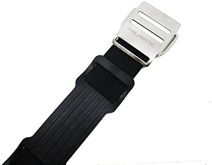 Palantic Tech Diving Backplate Adapter with 2 Tank Straps System Set Silver