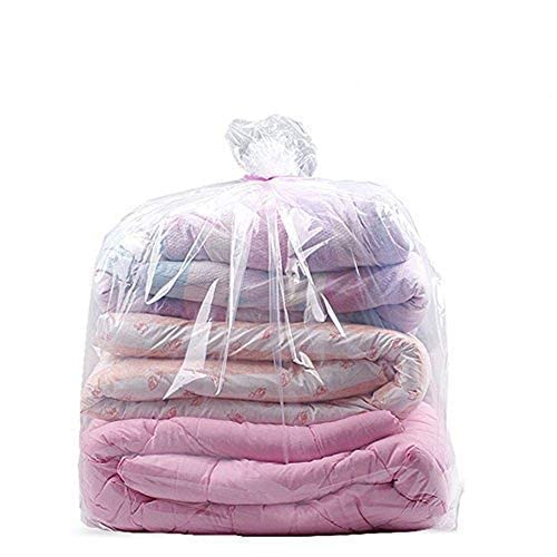 32X39 Inches Comforter Storage Bags Dustproof Moistureproof Jumbo Plastic Storage Bags For Blanket Clothes And Big Plush Toys Set Of 10 #TOP8