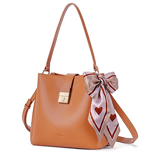 CLUCI Handtasche Damen Vegane Leder Hobo Bag Designer Schultertasche Arbeit...