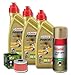 Produktbild Service Ölwechselset Wartungsset Motoröl 10W40 + Ölfilter HF112 Dinli Special 450