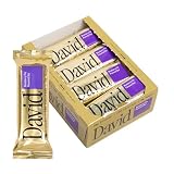 David Blueberry Pie Flavored Protein Bars | 28g Protein | 12 Pack