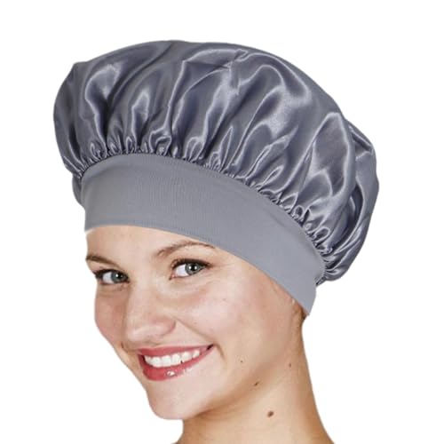 Toalla de secado de pelo de satén,Toalla de pelo de satén,Toalla para el cabello - Toalla de pelo de satén para mujeres, Turban de secado rápido, Toalla de protección antiencrespamiento