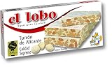 Producto sin gluten ⭐Turrón de Alicante El Lobo 250g