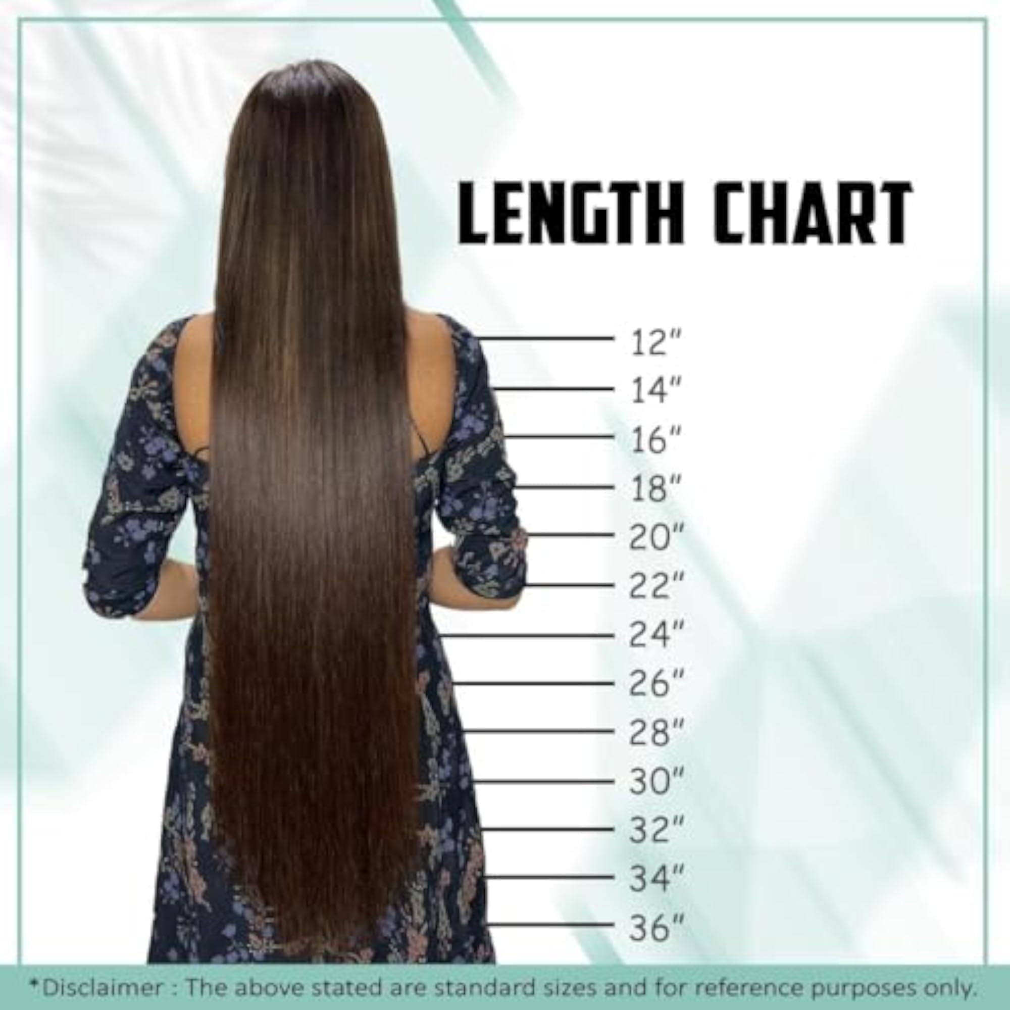 Nano Straight Real Human Hair Extensions for Women, 22 Inch