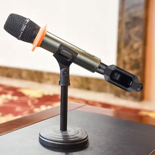 Sistema inalámbrico para micrófono XLR, transmisor y receptor 2.4G para micrófono dinámico y mezclador de audio (1 en 1) miniatura 3