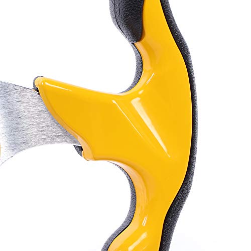 Gorgeri Volante de carro 320 mm/12,5 pol, Volante esportivo universal PVC com botão de buzina alumín