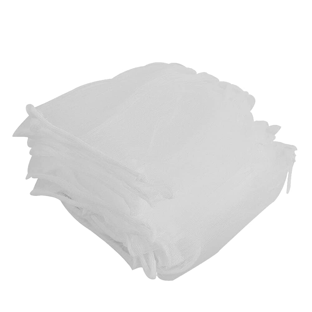 200 Pieces Kitchen Sink Strainer Mesh Bag, Kitchen Sink Elastic Mesh Drain Filter, Sink Filter Net, Bags Sink Strainer Cover for Kitchen Bathroom Sink