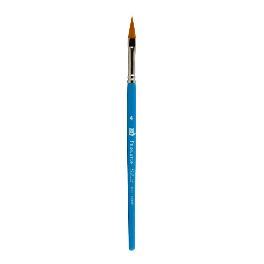 Princeton Art & Brosse en Poils synthétiques Select Brush-Pointed Filbert Taille 4