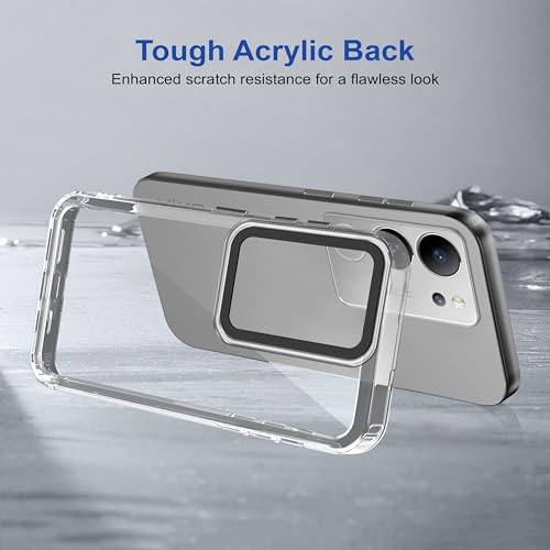 Image of Zapcase Back Case Cover for Vivo V29 Pro 5G | Compatible for Vivo V29 Pro 5G Back Cover | Case Cover with Camera Protection | (TPU + PC | Transparent)