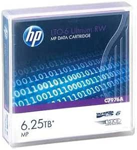 5-Pack HP LTO 6 Ultrium C7976A (2.5/6.25 TB) Data Cartridge
