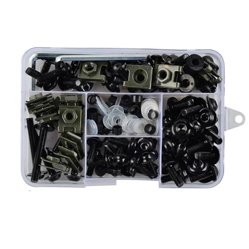 �o�C�N�p�t�F�A�����O�E�E�C���h�X�N���[���p�l�W 155�� �ɓK�����郄�}�n YZ250 YZ WR YZ80 YZ85 YZ125 MT25 MT-125 �p �{���g�E���g�{�f�B���[�N�E�i�b�g�L�b�g �R���v���[�g�{���g�L�b�g(��)