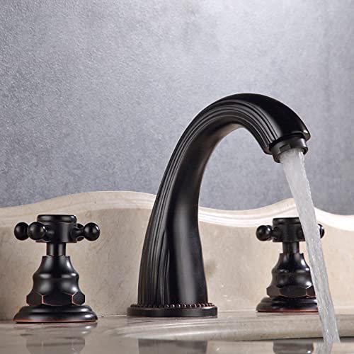 Mitigeurs double fonction chaud et froid avec robinets de lavabo à double levier