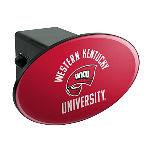 GRAPHICS & MORE Western Kentucky Hilltopper Oval Tow Trailer Hitch Cover Plug Insert