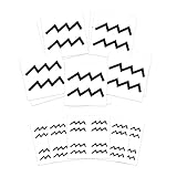 Astrology Temporary Tattoos/Select from Constellations or Zodiac Signs/Choose your Birth Sign (Aquarius Zodiac 15pk)