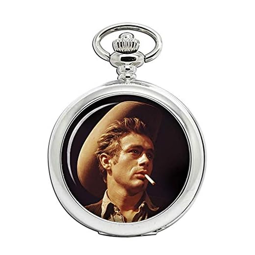 James Dean Reloj Bolsillo Hunter Completo