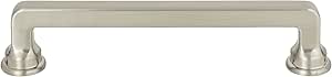 Atlas Homewares A103-BRN Oskar Collection Pull, Brushed Nickel