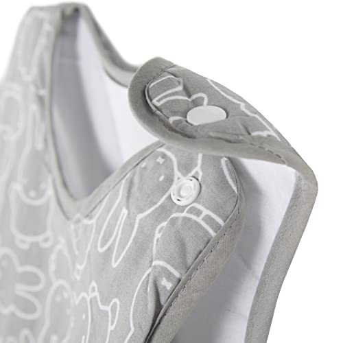 Roba Sacco Nanna Safe Asleep Easy Air, Miffy, 56/62, Cotone Traspirante, Grigio Chiaro - 13