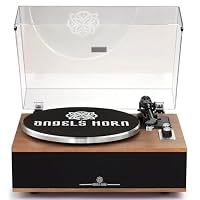 All-in-one Vinyl Record Player, Bluetooth HiFi Turntable Built in Speakers