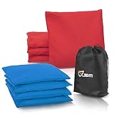 JBM Cornhole Bag (Pack of 8) Weather Resistant Cornhole Bags with Recycled Plastic Pellets for Tossi