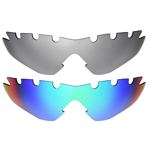 Verres Oakley M2 Vented titanium vert pour remplacer vos verres rayés