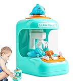 Suave y duradera: esta máquina de garras para niños está hecha de material ABS de alta calidad que resiste caídas y golpes. Las superficies son lisas y redondeadas para proteger a sus hijos de daños. Tus hijos pueden divertirse de forma segura y sin problemas con esta máquina de garras.
