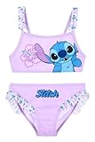 La ligne premium pour fille – Licence officielle. Bikini Stitch original Disney avec des graphismes modernes et des couleurs intenses, parfait pour les filles qui veulent se démarquer à la plage.