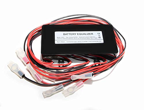 Battery Equalizer Balancer Lead Acid Lithium Iron or Nickel Batteries Equaliser Solar Systems (HA02-2.4v,3.6,6v,9v,12v Batteries)