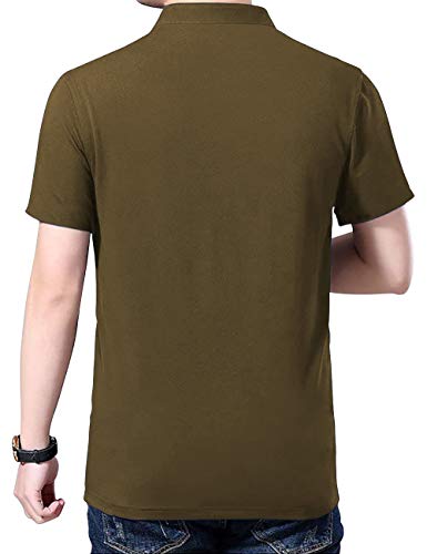 Image of EYEBOGLER Men's Regular Fit Polo Neck Halfsleeve T-Shirt