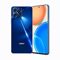 HONOR X8 Android-Smartphone, 6.7 Zoll Handy, 6+128 GB, 90 Hz, Dual-SIM mit 64-MP-Quad-Kamera, Blue