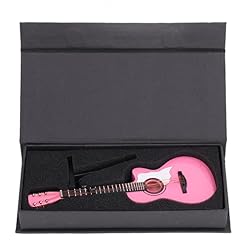 Modèle de Guitare Instrument de Musique Modèle de Guitare Folk Ornement Hêtre Rose 18cm Modèle de Guitare Miniature… - Les Beatles, Paul McCartney, John Lennon, RIngo Starr, George Harrison Modèle de Guitare Instrument de Musique Modèle de Guitare Folk Ornement Hêtre Rose 18cm Modèle de Guitare Miniature… – Image 6