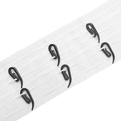 Curtain Hooks for Door Curtain,Window Curtain,Curtain Header Tape Drapery Hooks 2.8x1.2cm,Dark Grey