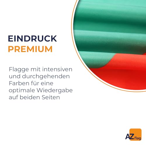 AZ FLAG - Flagge Bulgarien - 150x90 cm - Bulgarische Fahne 90 x 150 Cm Feiner Polyester - Flaggen