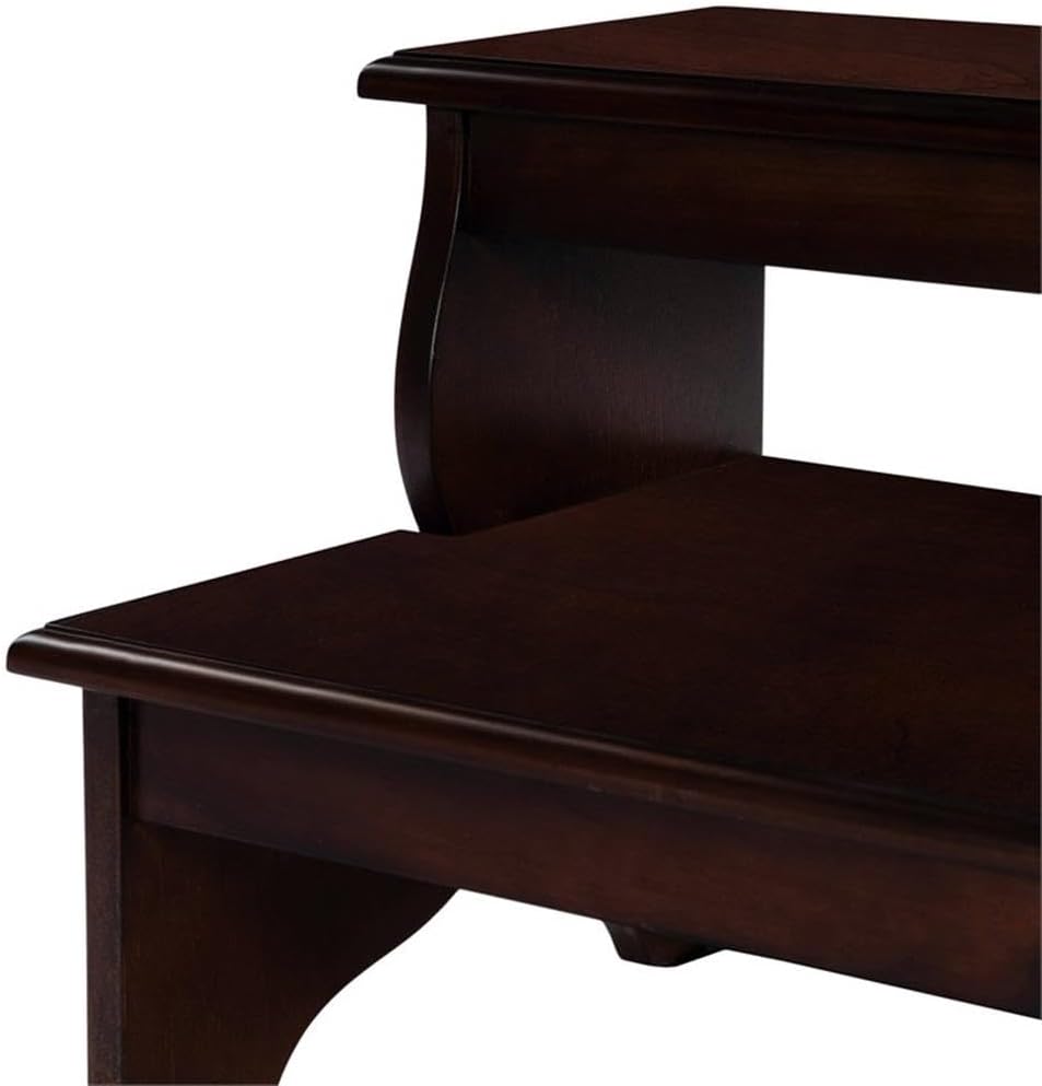 Butler Specialty Company Melrose Wood Step Stool - Cherry Brown