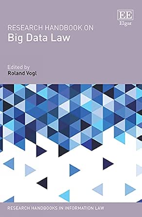 Research Handbook on Big Data Law-Wow! eBook