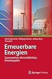 erneuerbare energien schweiz statistik  Erneuerbare Energien: Systemtechnik, Wirtschaftlichkeit, Umweltaspekte