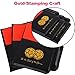 Soccer Referee Cards (4-Pack), Soccer Red and Yellow Cards Set with Leather Wallet, Scorebook, Pencil for School, Soccer Games, Party