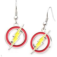 SalesOne Pendientes Dc Comics The Flash - Pendientes The Flash -