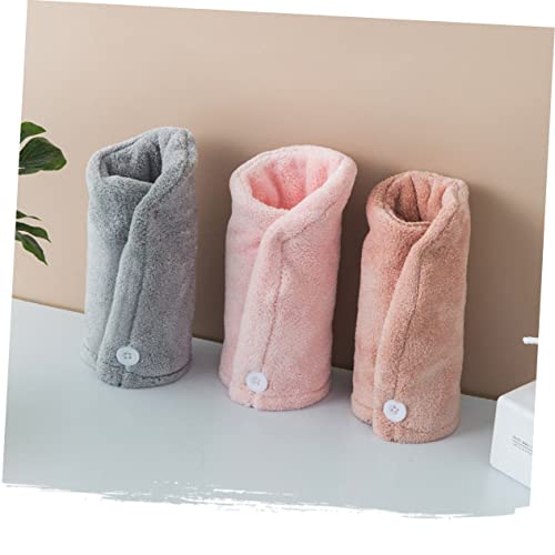 Balacoo 2Pcs Envoltórios De Cabeça Para Mulheres Microfibra Coral Toalha De Cabelo Bandanas Para Mul