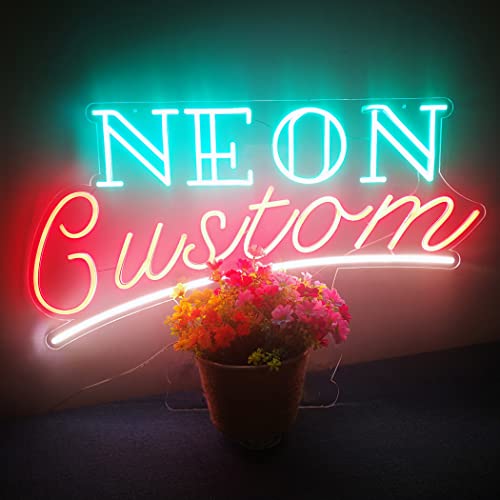 Custom Neon Signs Bright Name LED Sign Lighted Letters for
