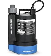 Amazon | DEKOPRO 750W 水中ポンプ 底部入水式 汚水ポンプ 最大吐出量
