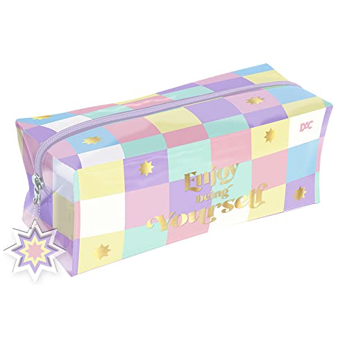 Estojo Baú GG PVC Cristal 1 Zíper - Enjoy