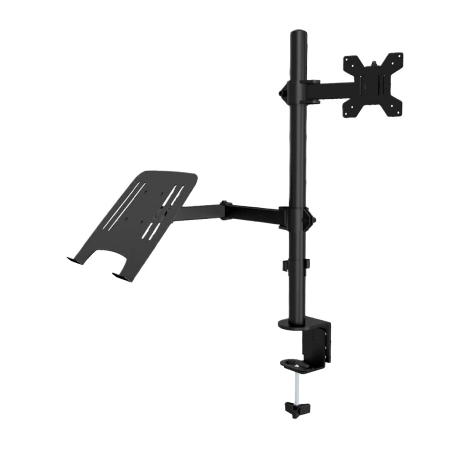Support écran double bras robotisé 012 articulé pour 2 moniteurs PC