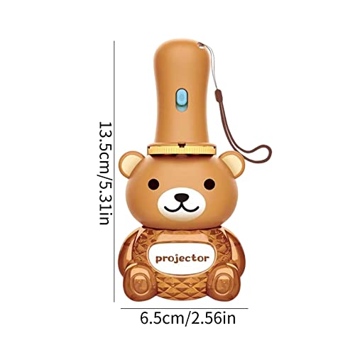 Lanterna infantil | Lanternas em urso,Lanternas projetor para crianças com 24 padrões, brinquedos ed