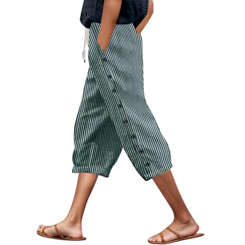 Pantalon en lin femme léger idéal pour vos journées de plage et vacances d'été