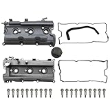 MILIPARTS Pair Valve Covers Compatible with 2005-2019 Nissan Frontier 05-15 Xterra 05-12 Pathfinder NV1500 2500 3500 4.0L V6 Replacement 13264-EA210 13264-EA200