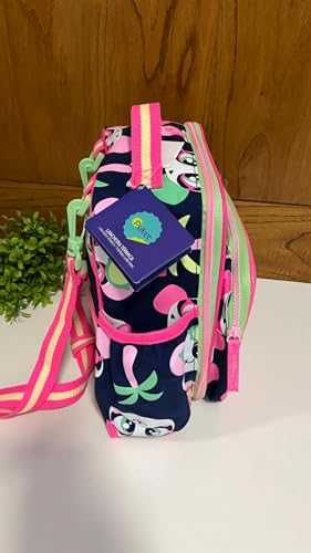 PUKET - Lancheira Térmica Infantil Puket Panda Miami Azul Marinho