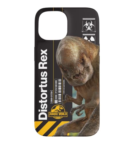 Jurassic World Rebirth Distortus Rex Hazard Case for iPhone 15
