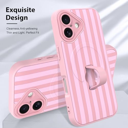 KANGHAR Compatible with iPhone 17 Case Stripes -Pink by KANGHAR - Used condition - Image 3